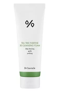 Пенка для умывания с чайным деревом Tea tree 3urifine 30 Cleansing Foam (150ml) Dr.Ceuracle
