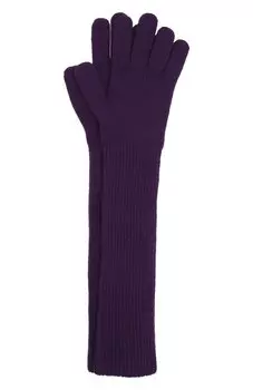 Перчатки из шерсти и кашемира Yves Salomon