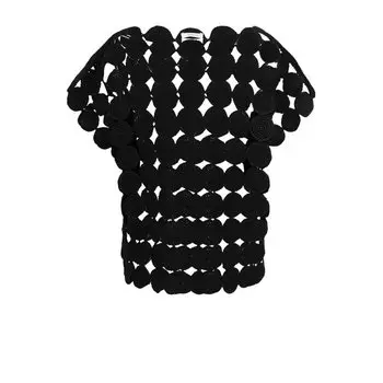 Перфорированный хлопковый топ Tse