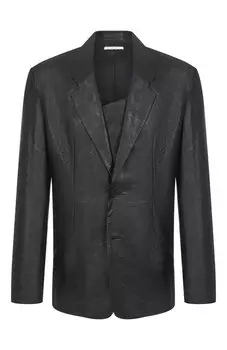 Пиджак из экокожи Attachment