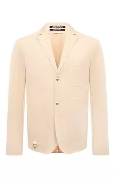 Пиджак из хлопка и льна Jacquemus