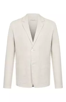 Пиджак из хлопка и льна Transit