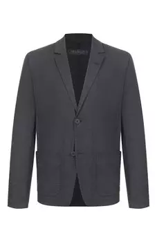 Пиджак из хлопка и льна Transit