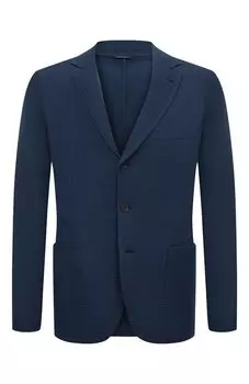 Пиджак из хлопка и шелка Loro Piana