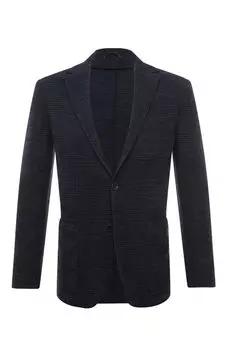 Пиджак из хлопка и шерсти Canali