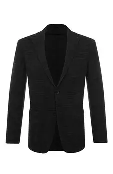 Пиджак из хлопка и шерсти Canali