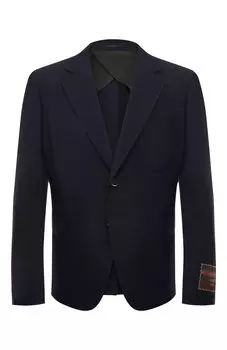 Пиджак из хлопка и шерсти Gucci