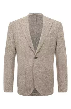 Пиджак из хлопка и шерсти L.B.M. 1911