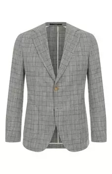 Пиджак из хлопка и шерсти Windsor
