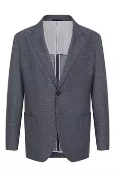 Пиджак из кашемира и хлопка Giorgio Armani