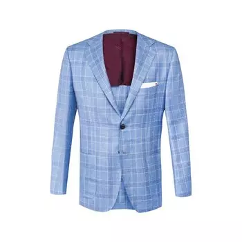 Пиджак из кашемира и льна Kiton