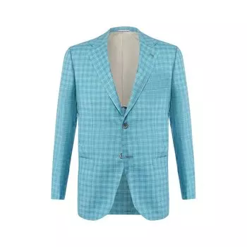 Пиджак из кашемира и льна Kiton