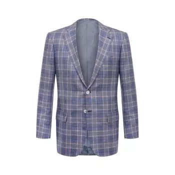 Пиджак из кашемира и льна Kiton