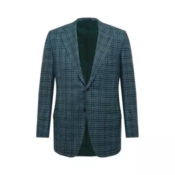 Пиджак из кашемира и шелка Kiton