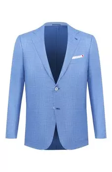 Пиджак из кашемира и шелка Kiton