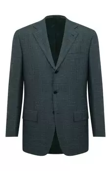 Пиджак из кашемира и шелка Kiton