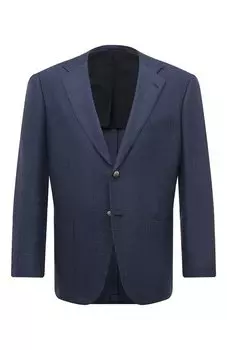 Пиджак из кашемира и шелка Kiton
