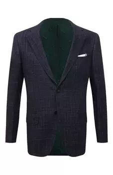 Пиджак из кашемира и шерсти Kiton