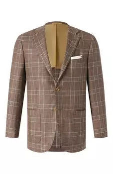 Пиджак из кашемира и шерсти Kiton