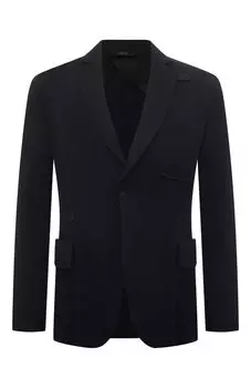 Пиджак из шелка и хлопка Brioni