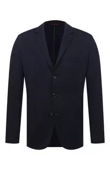 Пиджак из шелка и хлопка Brunello Cucinelli