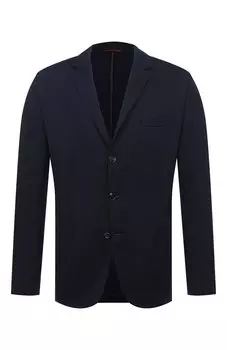 Пиджак из шелка и хлопка Brunello Cucinelli