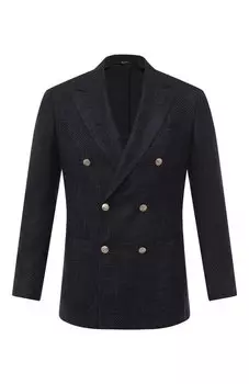 Пиджак из шелка и хлопка Sartorio