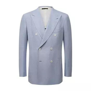 Пиджак из шелка и кашемира Brioni