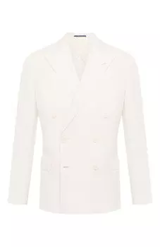 Пиджак из шелка и льна Ralph Lauren