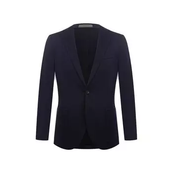 Пиджак из шерсти и хлопка Corneliani