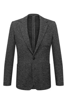 Пиджак из шерсти и хлопка Dolce & Gabbana