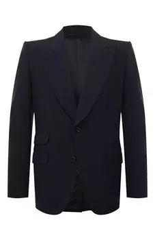 Пиджак из шерсти и хлопка Gucci