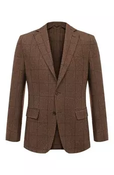 Пиджак из шерсти и хлопка MUST