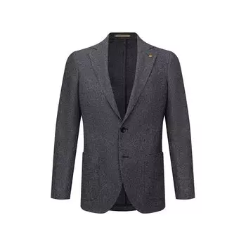 Пиджак из шерсти и хлопка Sartoria Latorre