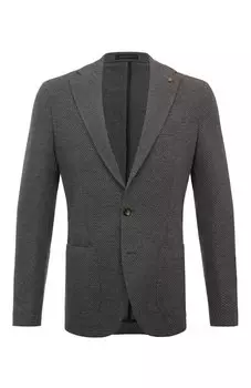 Пиджак из шерсти и хлопка Sartoria Latorre