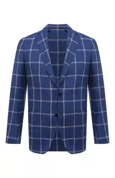 Пиджак из шерсти и хлопка Sartorio