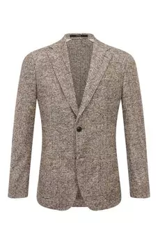 Пиджак из шерсти и хлопка Windsor