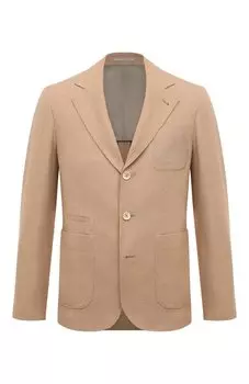 Пиджак из шерсти и кашемира Brunello Cucinelli