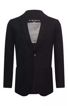 Пиджак из шерсти и кашемира Circolo 1901