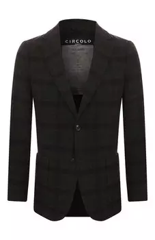 Пиджак из шерсти и кашемира Circolo 1901