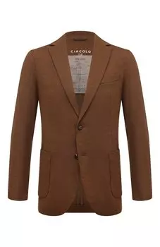 Пиджак из шерсти и кашемира Circolo 1901
