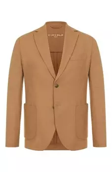 Пиджак из шерсти и кашемира Circolo 1901