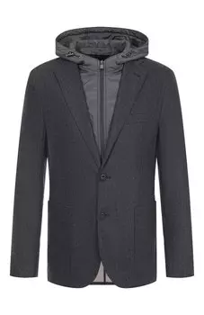 Пиджак из шерсти и кашемира Corneliani