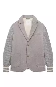 Пиджак из шерсти и кашемира Eleventy