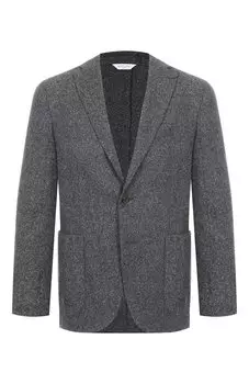Пиджак из шерсти и шелка Boglioli