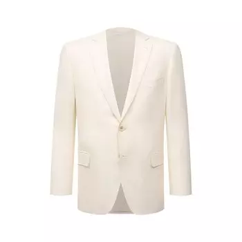 Пиджак из шерсти и шелка Brioni