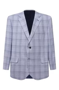 Пиджак из шерсти и шелка Brioni