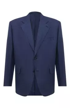 Пиджак из шерсти и шелка Brioni