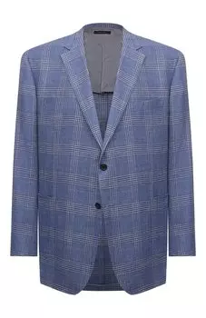 Пиджак из шерсти и шелка Brioni