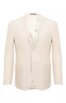 Пиджак из шерсти и шелка Corneliani